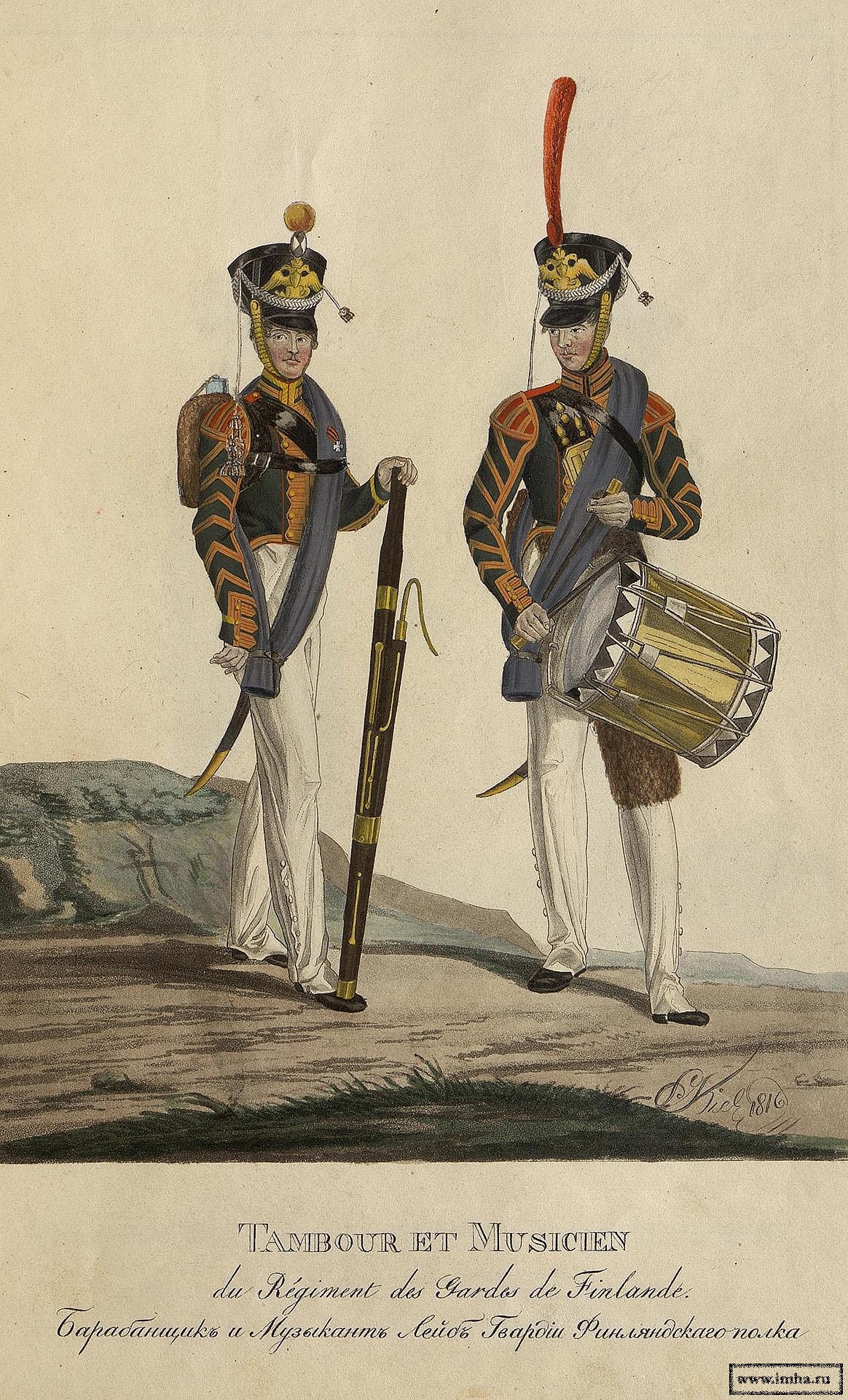 Лейб гвардии Московский полк 1812