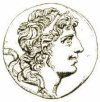 Царь Понта Митридат VI Евпатор-Дионис на монете