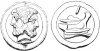 Асс с изображением двуликого Януса на аверсе и ростры – на реверсе