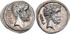 Профиль цезареубийцы Брута на монете