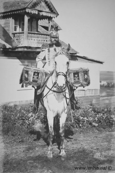 Барабанщик Кавалергардского полка, 1892 г.