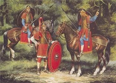 Римский конный дозор в лесных дебрях галло-германского пограничья (III век)