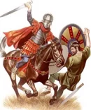 Римский конник в схватке со взбyнтовавшимся «мирным» германцем