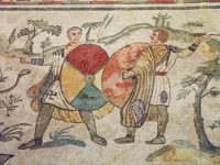 Легковооруженные римские воины эпохи поздней империи