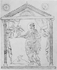 Цезарь Галл, брат Юлиана, в «Хронографе» 352 года