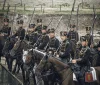 На фотографии в заголовке настоящей униформологической миниатюры запечатлены Прусские «мертвоголовые» гусары германской кайзеровской армии времен Второго рейха под скипетром Гогенцоллернов.