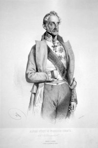 ВИНДИШГРЕЦ, князь, Альфред-Кандид-Фердинанд. Литография Josef Kriehuber