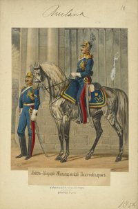 Жандармский полуэскадрон в 1853-54 гг.