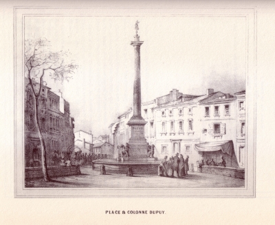 Площадь Dominique-Martin Dupuy в Тулузе