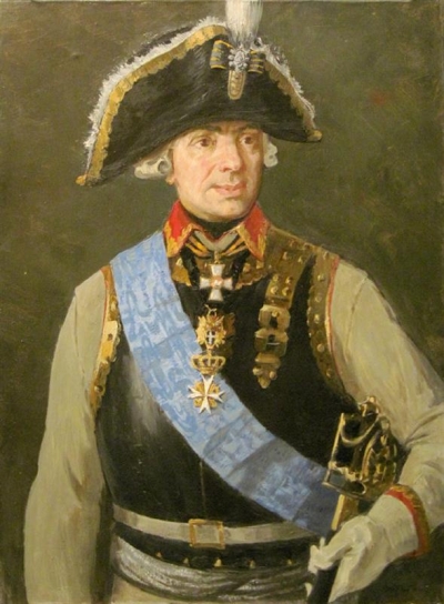 Портрет генерала-от-кавалерии Дерфельден Вильгельм Христофорович, 1735-1819. Рудштейн В.А. 1968. Холст, масло, живопись, 85х62,7 см. СССР, Ленинград. С.Пб ГБУК "ГММ А.В. Суворова"