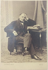 Данзас Константин Карлович (1801-1870). Фотография, 1860-е. Бумага альбуминовая, картон, отпечаток альбуминовый, 9,3 х 5,9 см. Государственный музей А.С. Пушкина