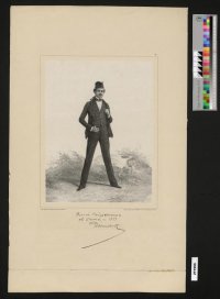 Портрет Анатолия Николаевича Демидова, князя Сан-Донато, младшего сына Николая Никитича Демидова, действительного статского советника. XIX в. Раффе, Дени Огюст Мари. 1804-1860. Бумага, литография, 54,5х33,6 см. ГЭ