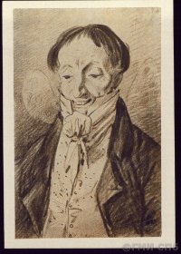 Портрет балетмейстера Карла-Людвига Дидло. Уголь. 1810-е гг. Худ. А. О. Орловский. Государственный музей изобразительных искусств им. А. С. Пушкина.