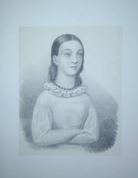 Надежда Андреевна Дурова (1783 - 1866) в возрасте 14 лет. Неизвестный автор. 1839. Санкт-Петербург. Бумага на бумаге, литография, 25,0 х 18,9, прямоугольник. ГБУК г. Москвы "Государственный музей А.С. Пушкина"