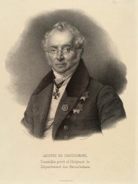 Портрет Яков Александрович Дружинина. Ентцен, Фридрих (1804-1875)  Крюгер, Франц (1797-1857) (Автор рисунка). Берлин, вторая четверть XIX в. Бумага; литография, 44х33 см. ГЭ