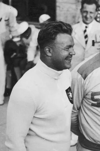 Ханс Вельке на Олимпийских играх 1936 года © Фото : Public domain / Koncern Ilustrowany Kurier Codzienny - Archiwum Ilustracji 1936