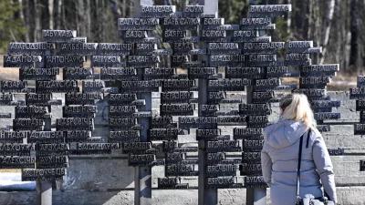 Фотография хатынского палача Григория ВасМемориальный комплекс "Хатынь"  © Sputnik / Виктор Толочкоюры из его уголовного дела © Фото : ЦА КГБ РБ