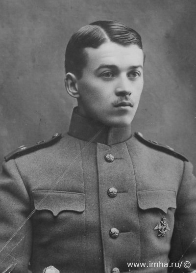 Подпоручик 40-й артиллерийской бригады, 1914 год.