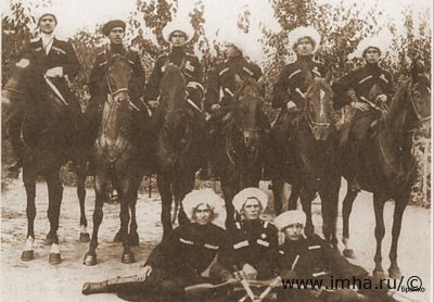 Генерал Фостиков со своими казаками, Сербия