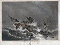 Крушение корабля «Ингерманланд» у берегов Норвегии 30 августа 1842 года Россия, XIX век ЦВММ