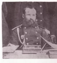 Генерал Михаил Домонтович - отец А.М. Коллонтай. Фотопечать, фотобумага, фрагмент. ФГБУК "Государственный центральный музей современной истории России"