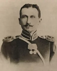 Поручик Иосиф Довбор-Мусницкий во время службы в 11-м Фанагорийском Гренадерском полку. Музей Великопольских повстанцев в Лусове