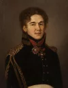 Портрет обер-офицера Лейб-гвардии Измайловского полка. Россия, 1807-1809 гг. Неизвестный художник. Холст, масло, 66,5х53,5 см. ГЭ