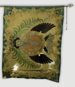 Ротное знамя лейб-гвардии Измайловского полка. Россия, Санкт-Петербург, 1742 г. Шелк, вышивка, 170,0х210,0 см. ГЭ