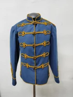 Доломан нижних чинов гусарских полков австрийской армии. Австро-Венгрия, 1897-1901 гг. Длина по спинке 64,0 см, ширина плеч 42,0 см. ВИМАИВиВС