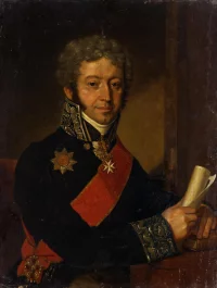 Портрет князя Алексея Алексеевича Долгорукова (1767-1834). Неизвестный художник. Россия, 1810-е гг. Холст, масло, 86,5х66,5 см. ГЭ