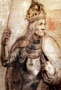 Деталь картины Рубенса - император Максимилиан I