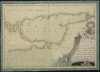 Сборный атлас рукописных карт XVIII в. Carte platte de la Mer d’Azoph: plan de la campagne de 1771 par la flottille sortie du Don, sous les ordres du vice-admiral & chevalier Alexi Naomitz Sinavin ( Карта Азовского моря или план кампании Донской флотилии под командованием вице-адмирала А.Н. Сенявина в 1771 г. Жак Дюше (?) 1772 г.). 1770-е гг. Бумага, акварель, тушь, чернила, 44х64 см., ФГБУК "Государственный исторический музей"