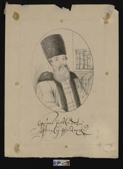 Ордин-Нащокин А.Л. Российская империя, 1810-е гг. Бумага, гравюра очерком, 27,5х20,5 см. ГИМ