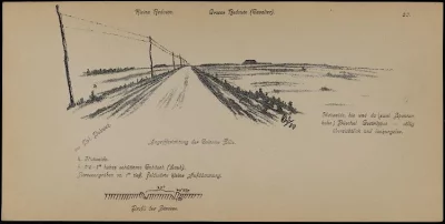 Горный Дубняк. Вид Малого и Большого редутов у дороги на Дольний Дубняк. Неизвестный гравер, Австро-Венгрия, Вена, 1891 г. Бумага, фотомеханическая репродукция, 14,5х29 см. ГЭ