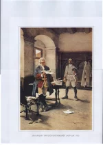 Ingenieur-Officier und Gemeiner Sappeur 1760. Офицер инженерных подразделений и нижний чин - сапер 1760 г.