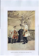 General de bataille und General der Cavallerie 1760. Армейский генерал и генерал кавалерист 1760 г.