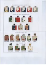 Adjustierungs-Schema 1762 (Ungarische Infanterie, Croaten, Technische Truppen, Frei-Corps). Цветовая схема обмундирования пехотных венгерских, Хорватских полков, тыловых частей и сводного корпуса австрийской армии. 1762 г.