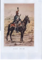 Husar 1798-1806. Австрийский гусар в 1798-1806 гг.