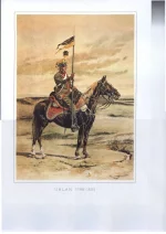 Uhlan 1798-1805. Австрийский улан в 1798-1805 гг.