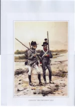 Pionnier und Pontonier 1800. Пионер и понтонёр австрийских войск в 1800 г.