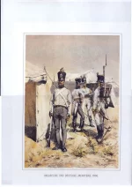 Ungarische und deutsche Infanterie 1806. Венгерские и немецкие пехотинцы в 1806 г.