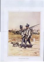 Infanterie 1848. Австрийские пехотинцы в 1848 г.