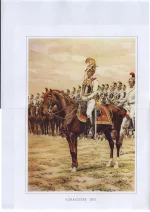 Kürassiere 1815. Кирасир в 1815 г.