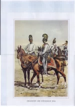 Dragoner und Kürassier 1848. Драгун и кирасир австрийской армии в 1848 г.
