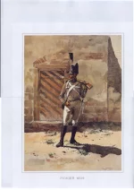 Pionier 1809. Австрийский пионер в 1809 г.