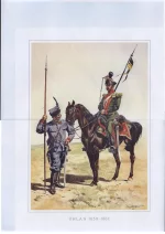Uhlan 1859-1867. Австрийский улан. 1859-1867 гг.