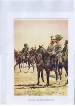 Generale und Generalstab 1860. Генерал и старший офицер Генерального штаба в 1860 г.