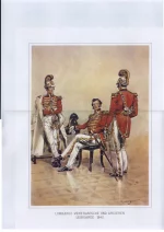 Lombardo-venetianische und Arcieren-Leibgarde 1840. Ломбардо-Венецианские и Arcieren Лейб-Гвардейцы в 1840 г.