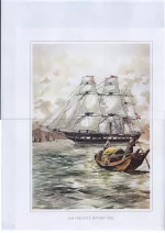 S. M. Fregatte „Novara“ 1858. Фрегат "Novara" в 1858 году.