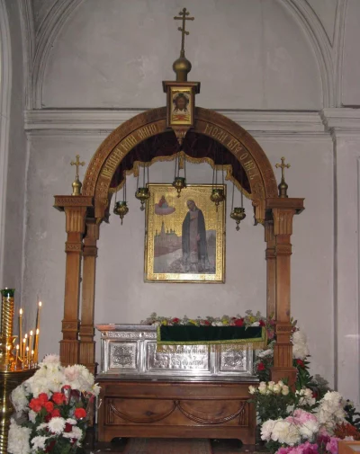 Мощи благоверной княгини Анны Кашинской. Вознесенский храм, Кашин